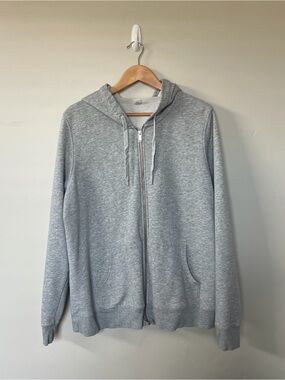 Women’s Old Navy Light Gray Full-Zip Hoodie XXL Tall
